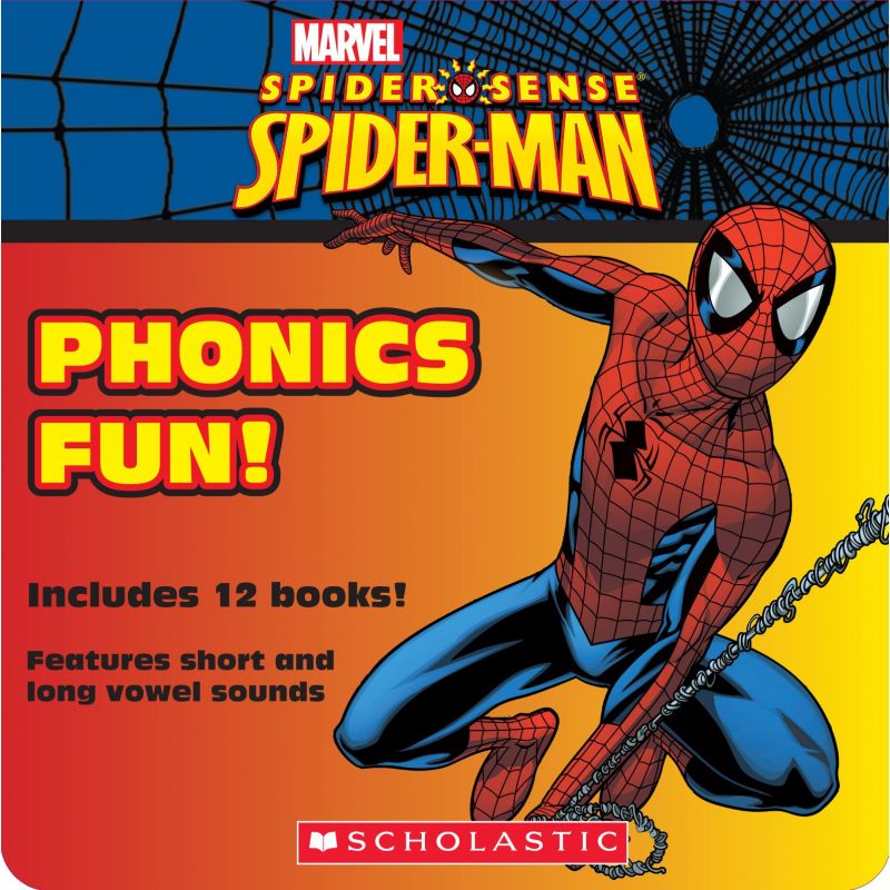 SPIDERMAN PHONICS FUN 12 - BOOK SET
