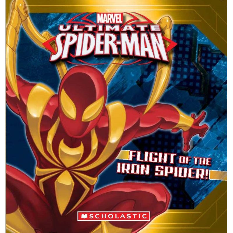 ULTIMATE SPIDER-MAN FLIGHT OF THE IRON SPIDER!
