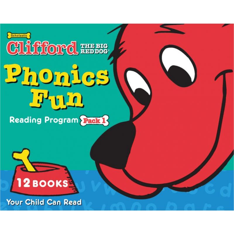 CLIFFORD'S PHONICS FUN BOX SET 1