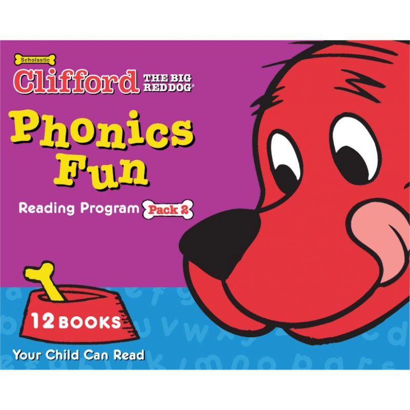 CLIFFORD'S PHONICS FUN BOX SET 2
