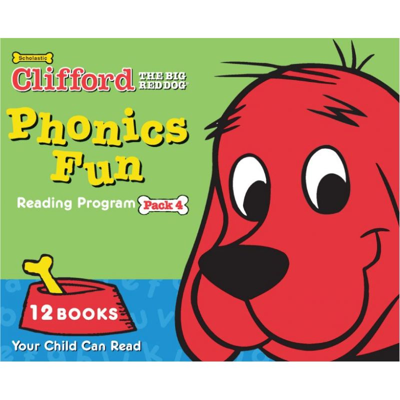 CLIFFORD'S PHONICS FUN BOX SET 4