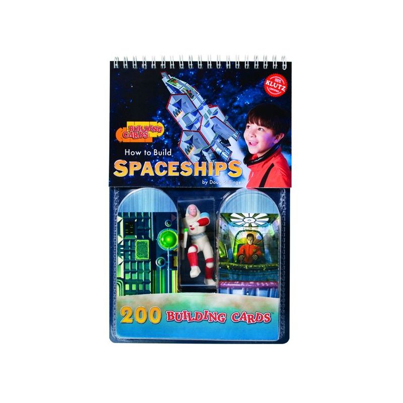 KLUTZ: BUILDING CARDS SPACESHIPS (NEW)