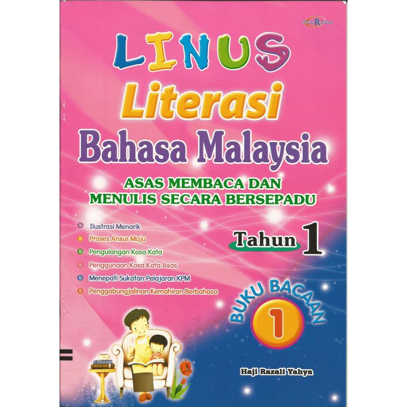 Linus Literasi BM Tahun 1 Buku Bacaan 1