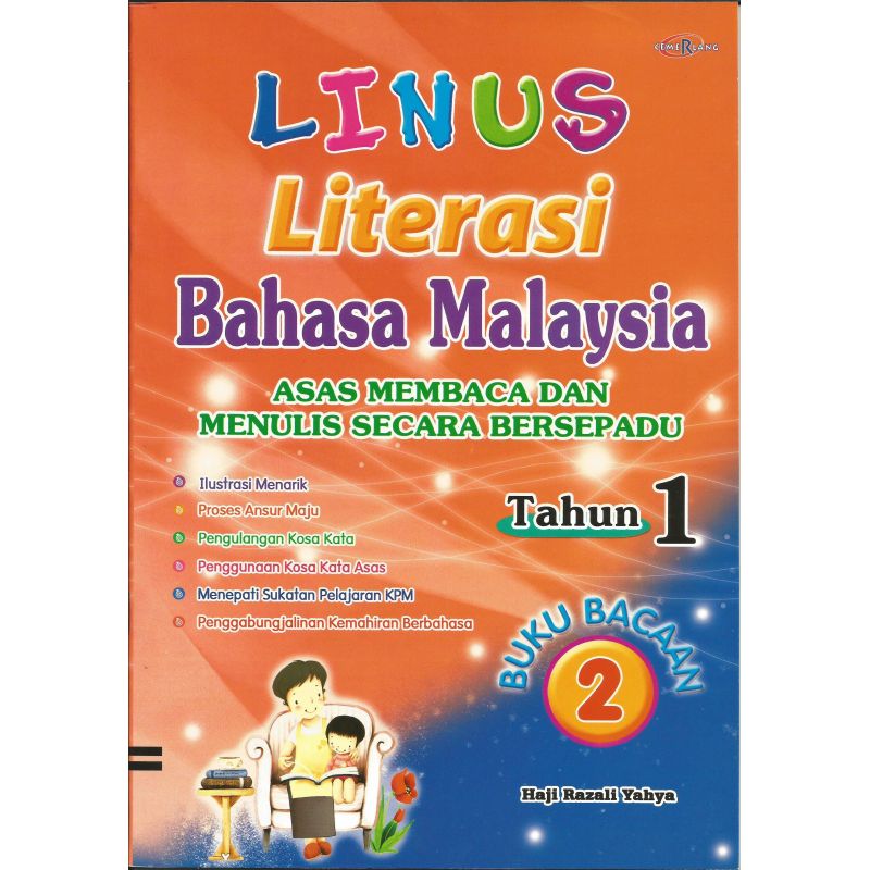 Linus Literasi BM Tahun 1 Buku Bacaan 2
