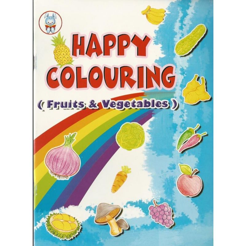 Happy Colouring – Fruits & Vegetables