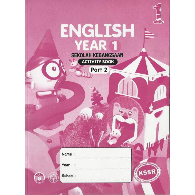 English Activity Book Year 1 Part 2 SK