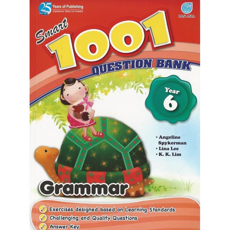 Smart 1001 Question Bank Grammar 6
