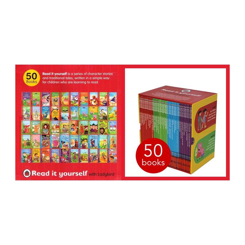 Read it yourself with Ladybird Collection box set (50 books)