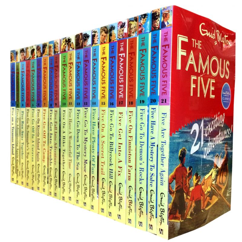 Enid Blyton Famous Five Series (21 books)