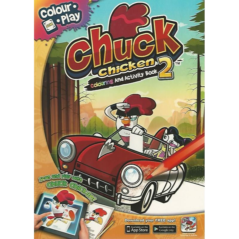 Chuck Chicken Colouring and Activity Book 2
