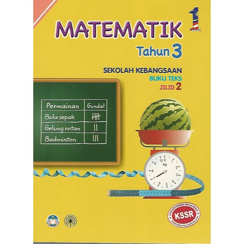 Buku Teks Matematik Tahun 3 Jilid 2 SK