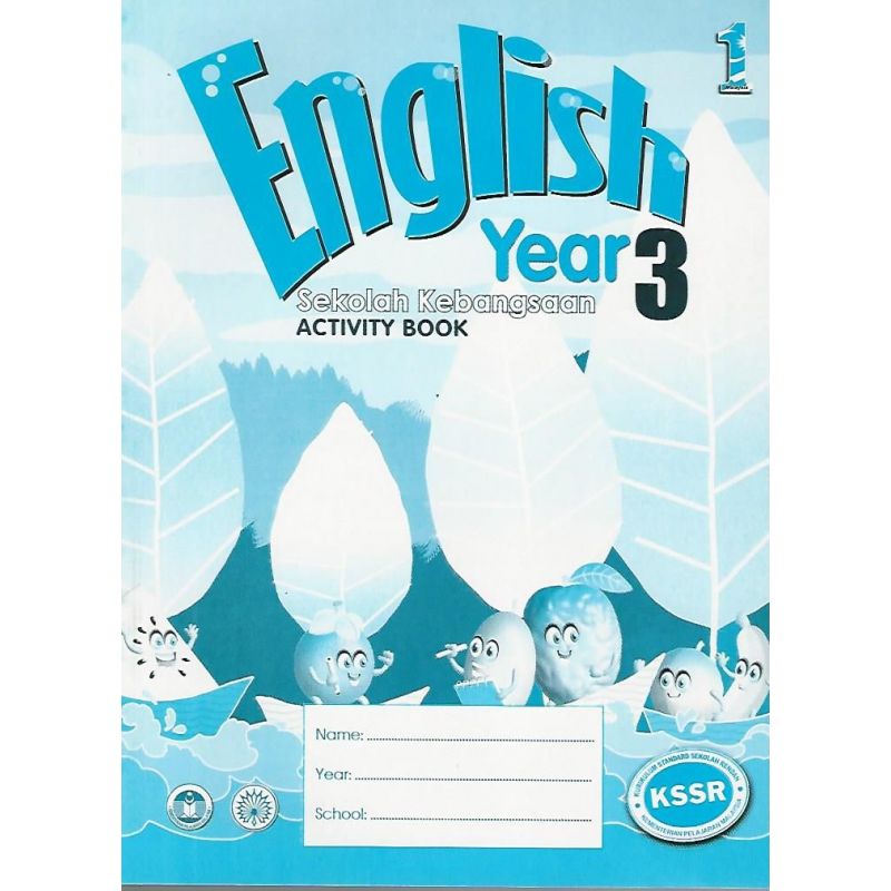 Activity Book English Year 3 SK