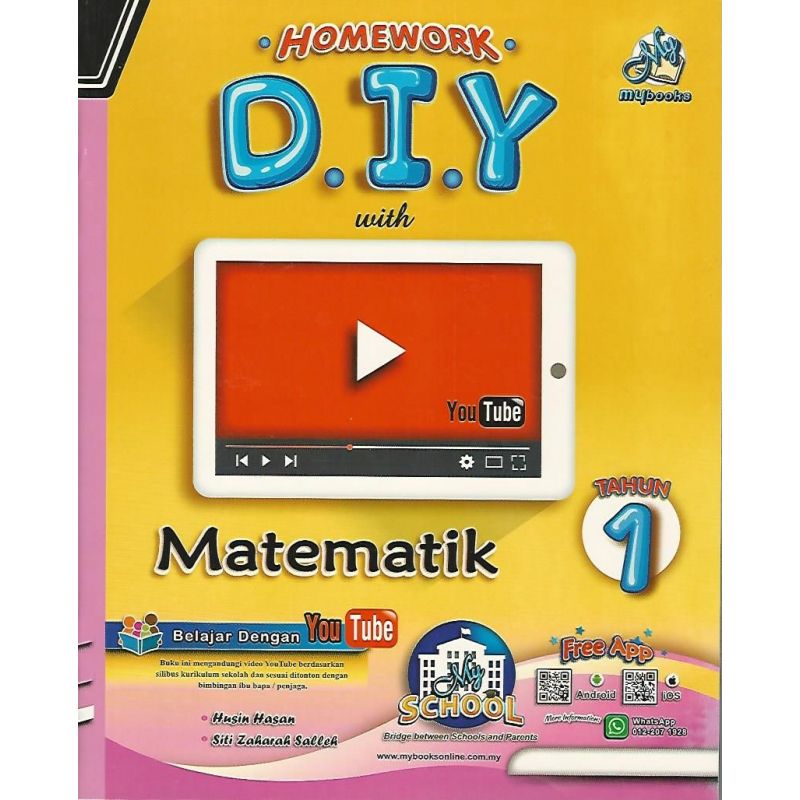Homework DIY with YouTube Matematik Tahun 1