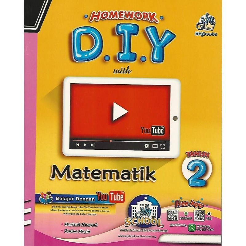 Homework DIY with YouTube Matematik Tahun 2
