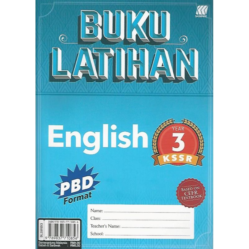 Buku Latihan English Year 3 KSSR