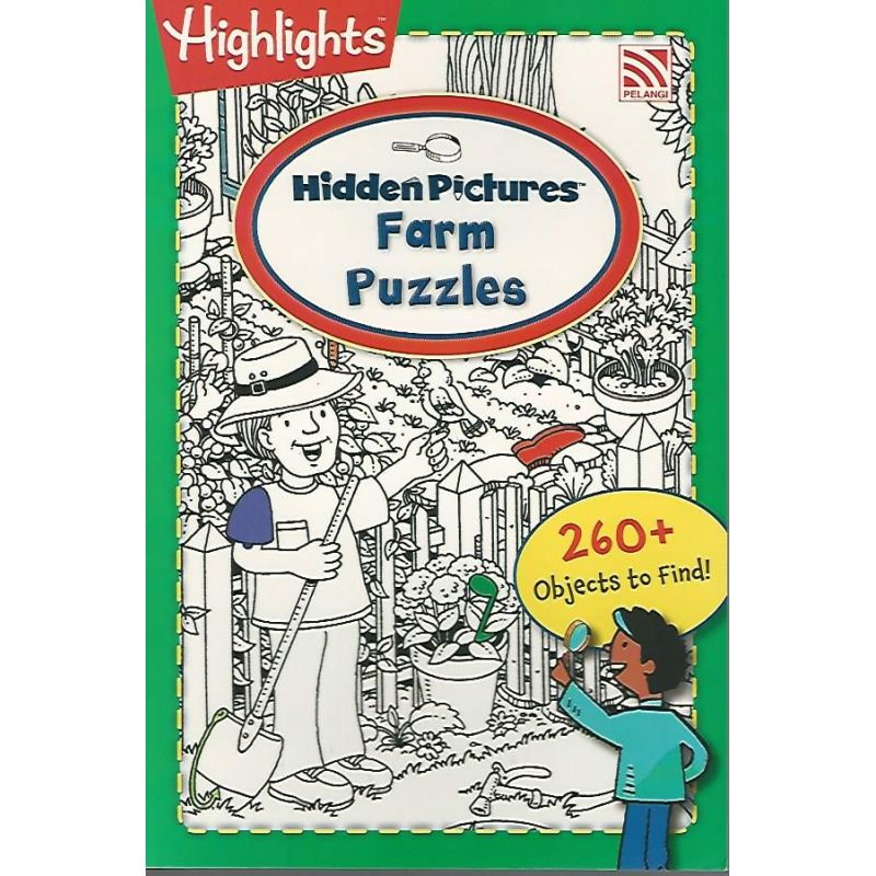 Hidden Picture Farm Puzzles
