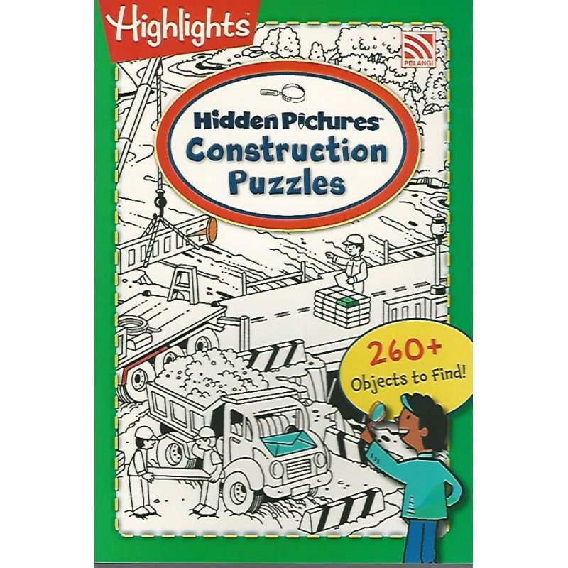 Hidden Picture Construction Puzzles