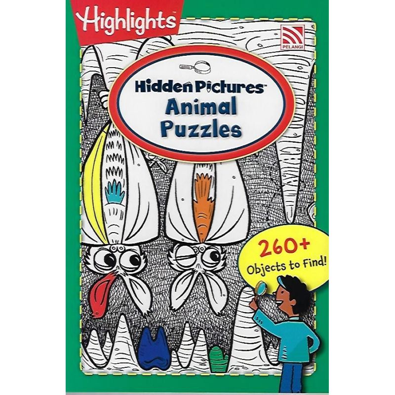 Hidden Picture Animal Puzzles