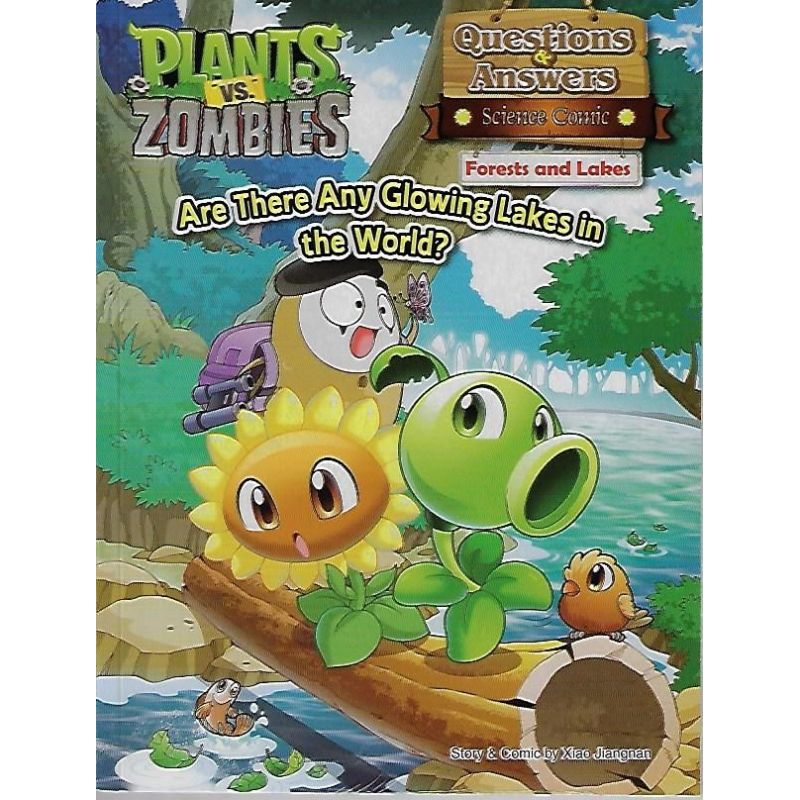 Plants Vs Zombies Q&A Science Comic Forests and Lakes Are There any Glowing Lakes in the World?