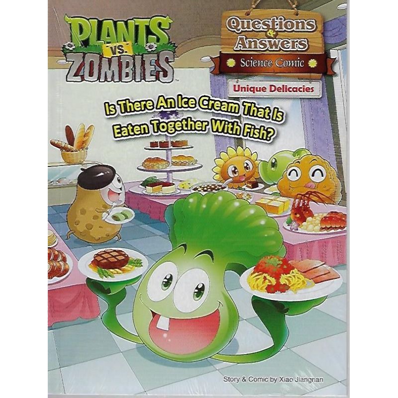 Plants Vs Zombies Questions & Answers Science Comic Unique Delicacies Is There An Ice Cream That Is Eaten Together With Fish?