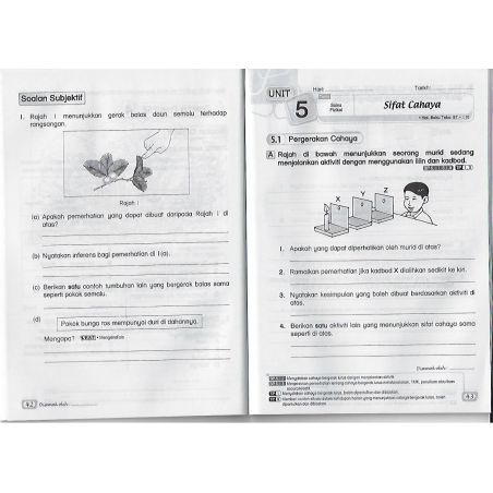 Buku Latihan Masteri A KSSR Semakan Sains Tahun 4