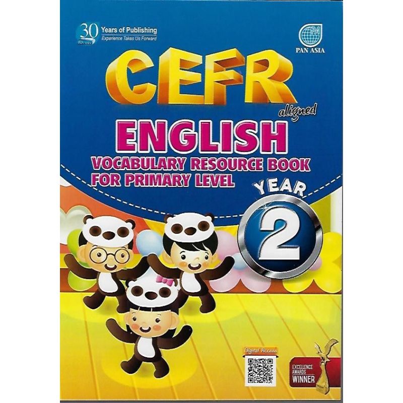 CEFR Aligned English Vocabulary Resource Book For Primary Level Year 2 SK