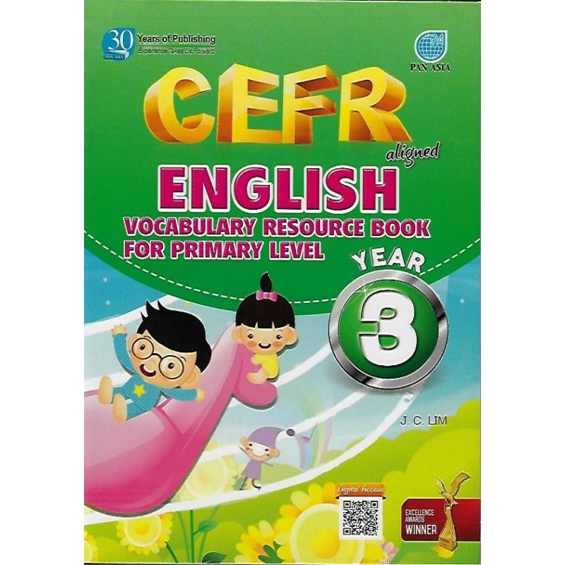 CEFR Aligned English Vocabulary Resource Book For Primary Level Year 3 SK