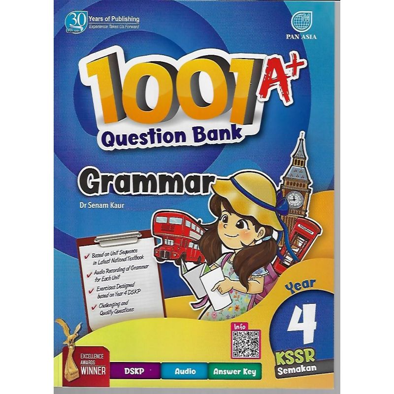 1001A+ Question Bank Grammar Year 4 KSSR Semakan