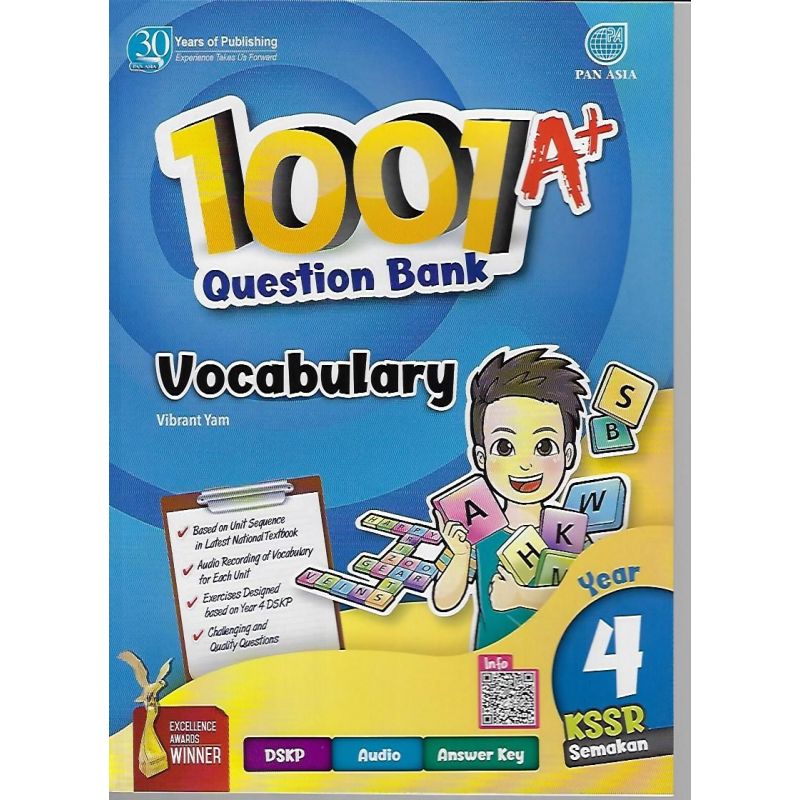1001A+ Question Bank Vocabulary Year 4 KSSR Semakan