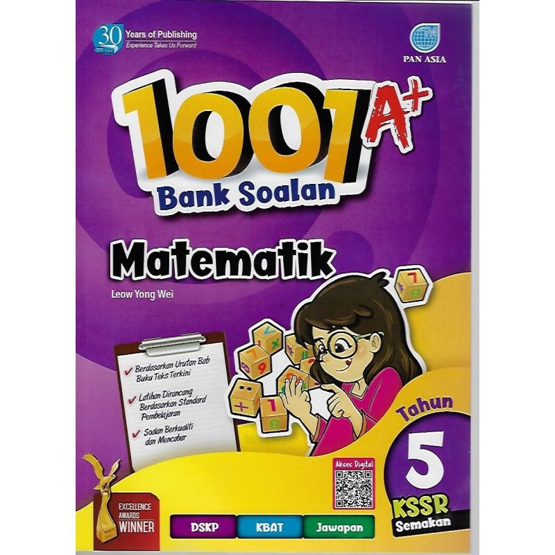 1001A+ Bank Soalan Matematik Tahun 5 KSSR Semakan