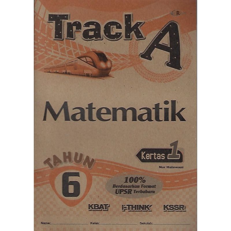 Track A Matematik Kertas 1 Tahun 6 KSSR