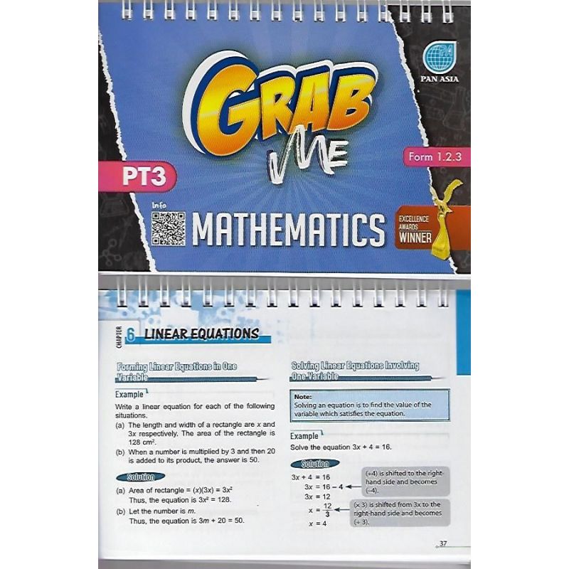 Grab Me PT3 Mathematics Form 1.2.3