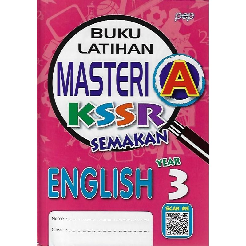 Buku Latihan Masteri A KSSR Semakan English Year 3