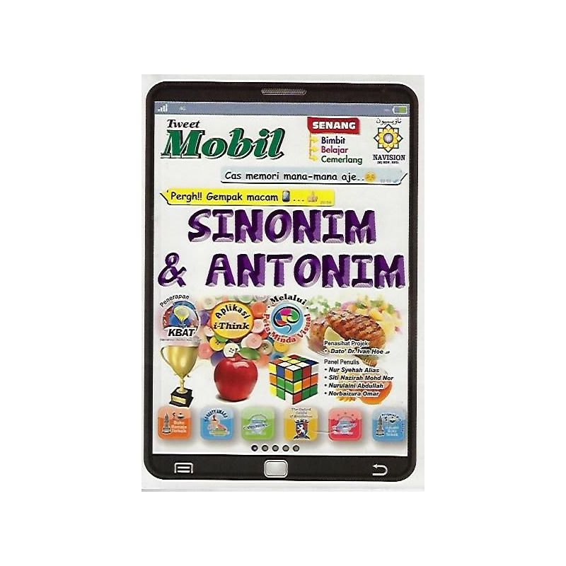 Tweet Mobil Sinonim & Antonim
