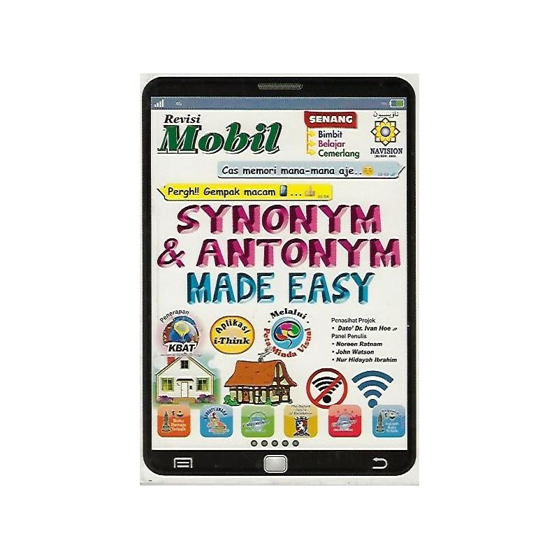 Revisi Mobil Synonym & Antonym Made Easy