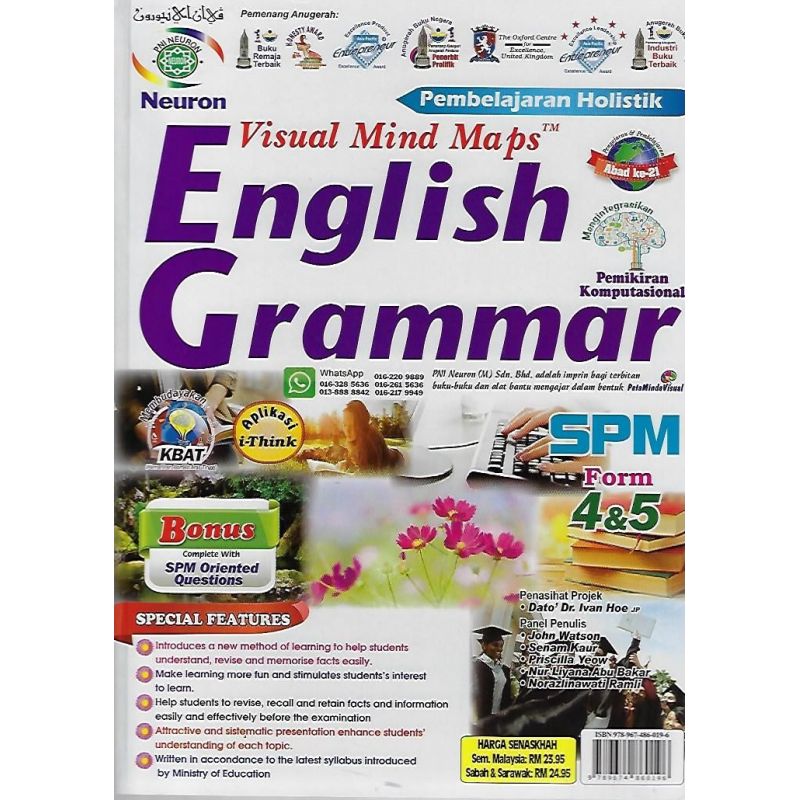 Pembelajaran Holistik SPM English Grammar Form 4&5