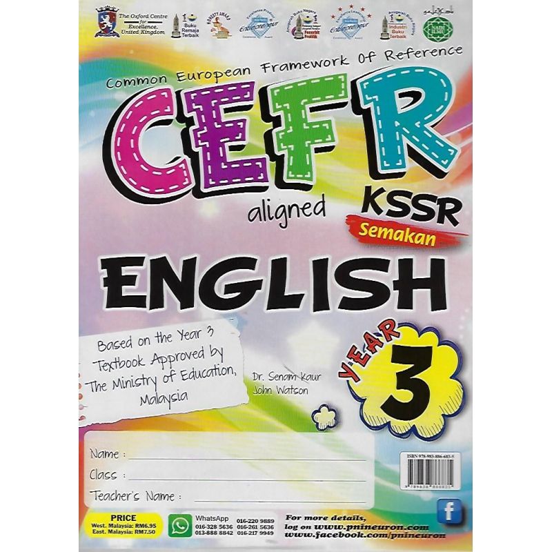 CEFR aligned KSSR Semakan English Year 3