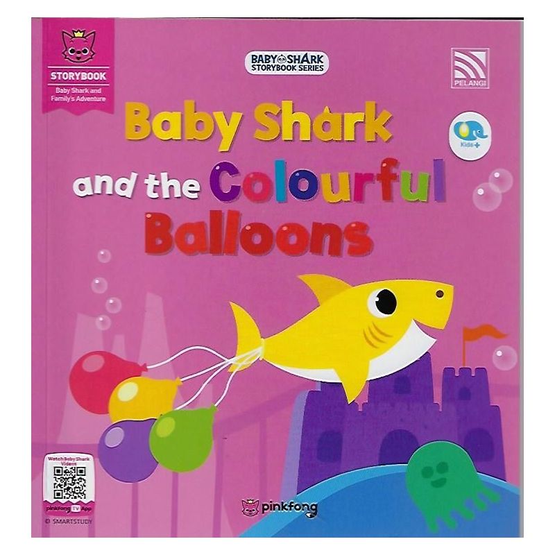 Baby Shark And Family's Adventure 1 Baby Shark and The Colourful Balloons