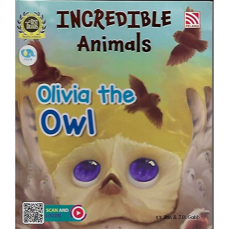 Incredible Animals 1 Olivia The Owl