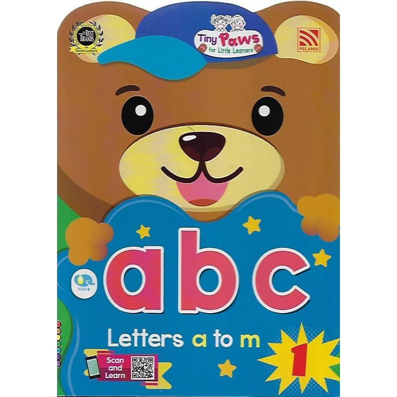 Tiny Paws abc 1 (Letters a to m)