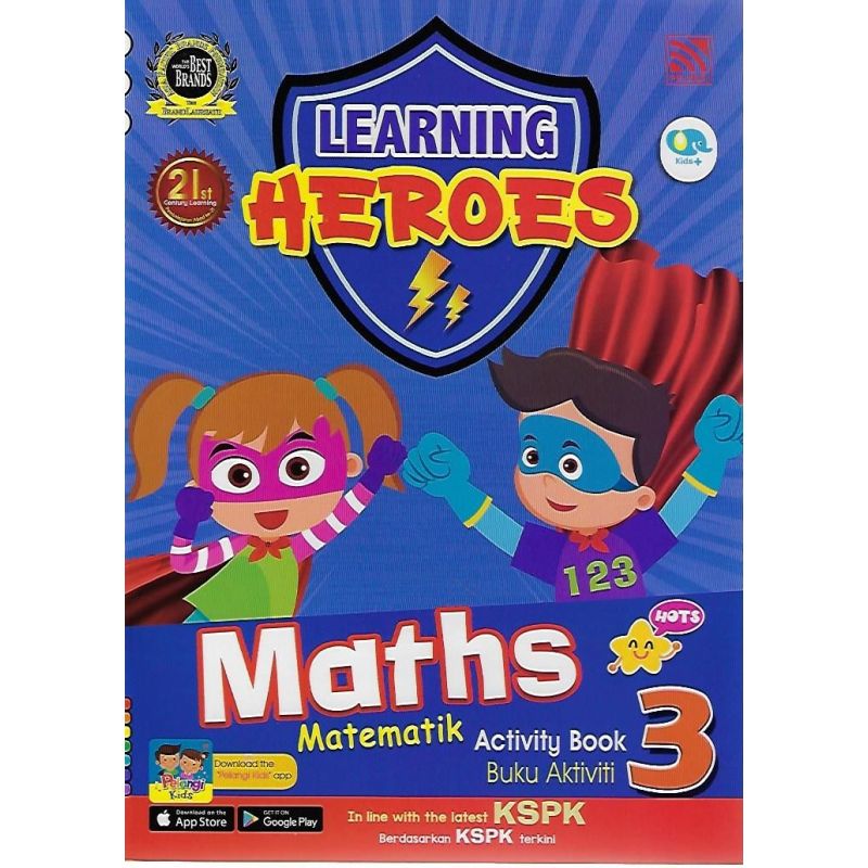 Learning Heroes Maths Activity Book 3