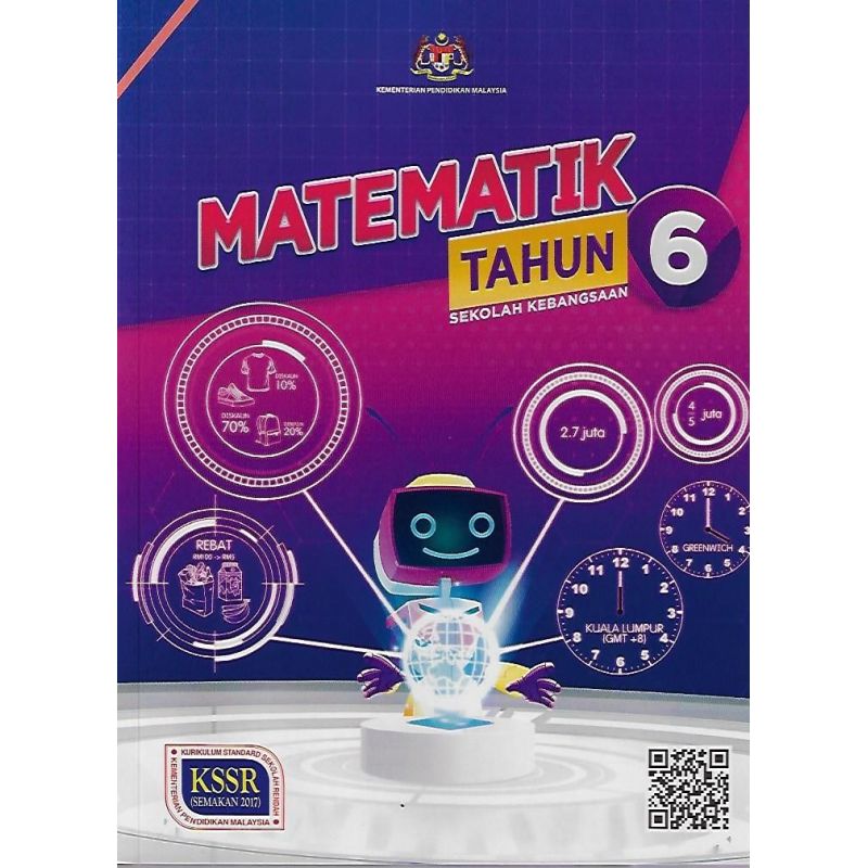 Buku Teks Matematik Tahun 6 SK KSSR Semakan