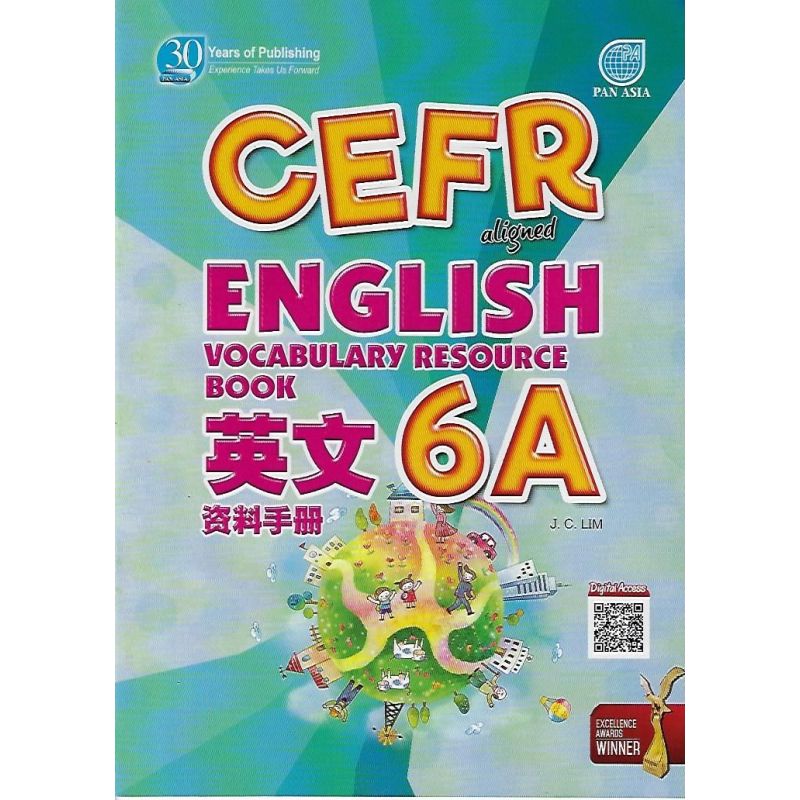 CEFR-aligned English Vocabulary Resource Book Year 6A